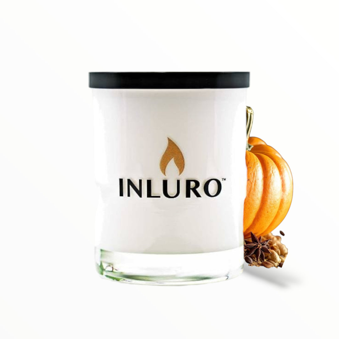 Pumpkin Spice Primera White Candle