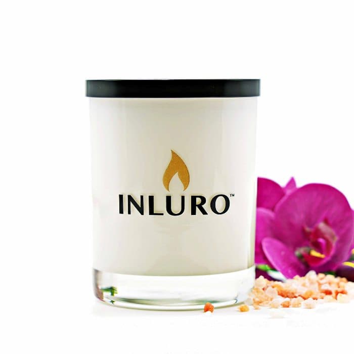 Sea Salt & Orchid Primera White Candle