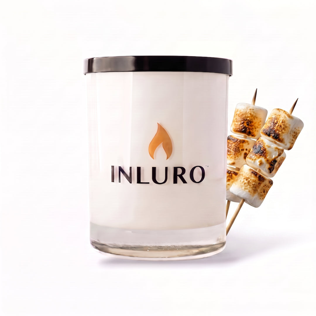 Marshmallow Fireside Primera White Candle