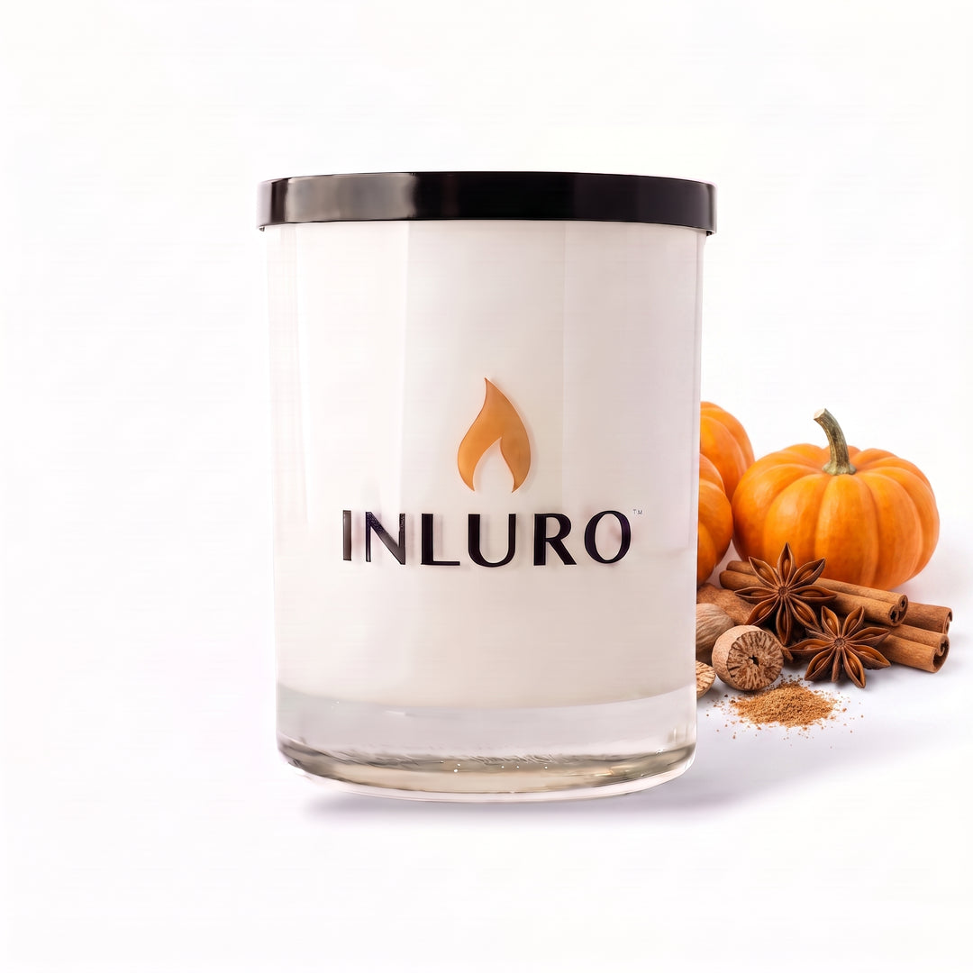 Pumpkin Spice Primera White Candle