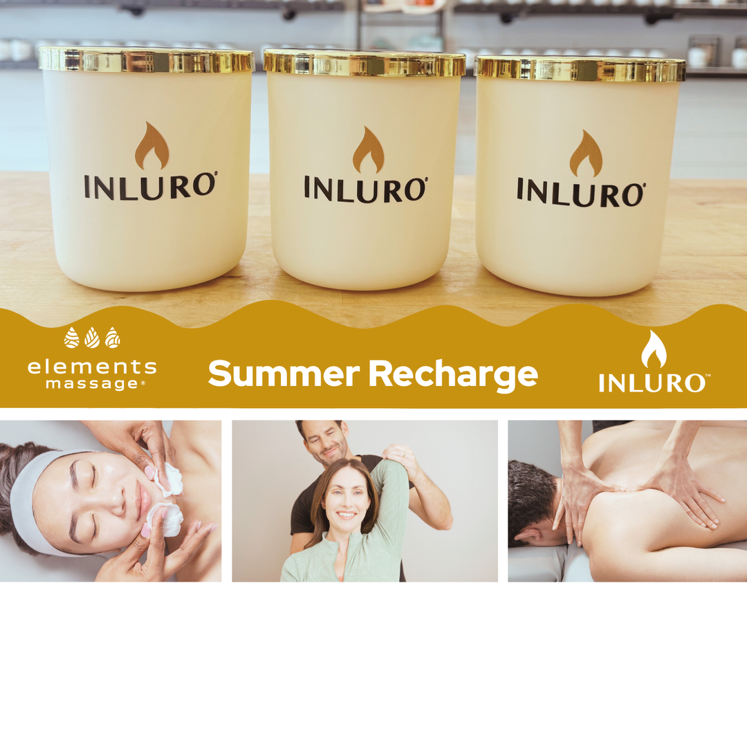 The Exclusive Summer Recharge — One Massage, Facial or Stretch & One Custom Candle Experience at Inluro: $130