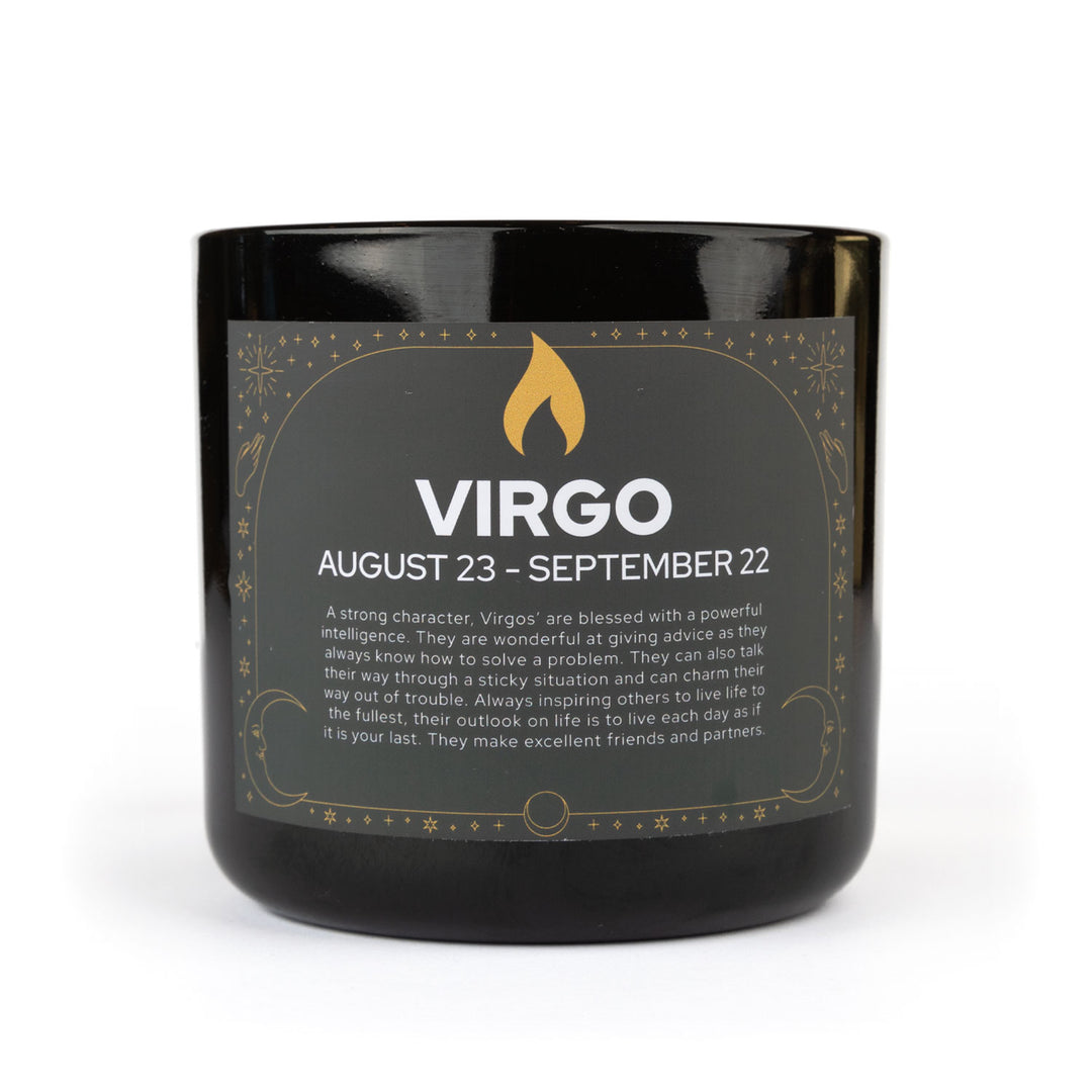 Virgo Zodiac Candle